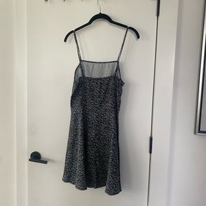 SHEIN Allover Plants Flare Dress